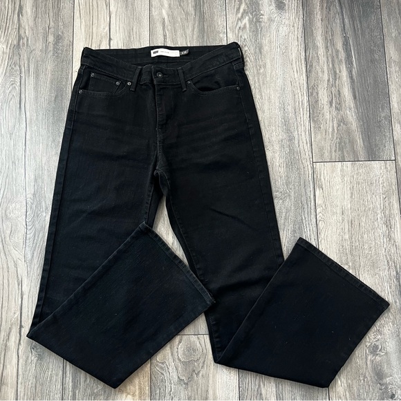 Levi Strauss & Co Levi’s Black Demi Curve Bootcut Jeans 29 - Picture 6 of 15